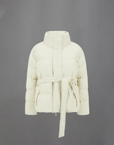 Herno Laminar Jacket In Ivory 2l Gore-tex Women In White