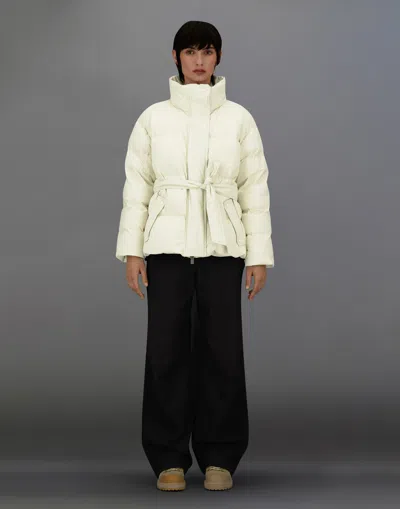 Herno Laminar Jacket In Ivory 2l Gore-tex Women In White