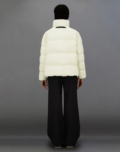 Herno Laminar Jacket In Ivory 2l Gore-tex Women In White