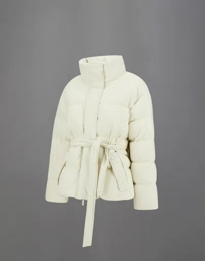 Herno Laminar Jacket In Ivory 2l Gore-tex Women In White
