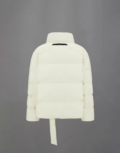Herno Laminar Jacket In Ivory 2l Gore-tex Women In White
