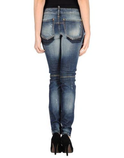 Shop Dsquared2 Denim Pants In Blue