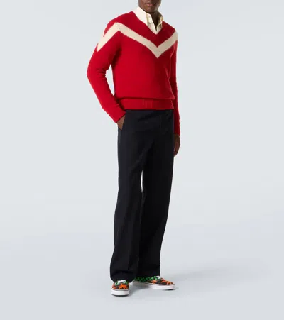 Valentino X Vans Men's Tess St Vlogo Tropical Canvas Low-top Sneakers In Multi