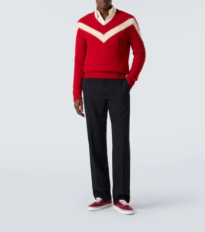 Valentino X Vans Men's Tess St Vlogo Check Canvas Low-top Sneakers In Black