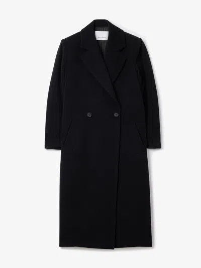 House Of Dagmar Db Wool Coat In Black