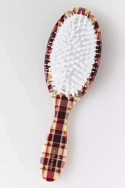 Solar Eclipse Hand-painted Paisley Heart Amazing Hair Day Brush In Multi