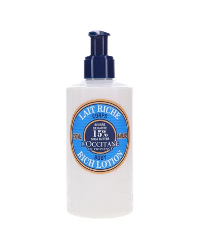L'occitane 8.4oz Shea Rich Body Lotion In Neutral