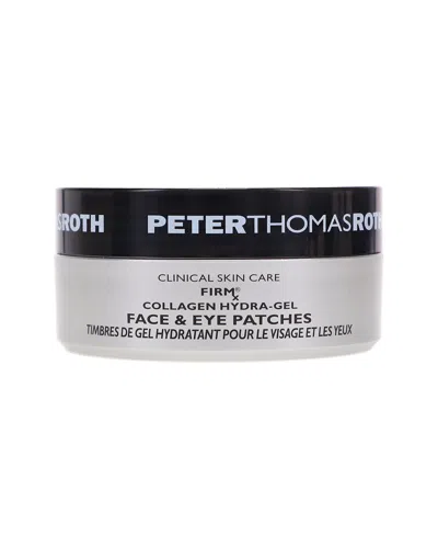 Peter Thomas Roth Unisex Firmx Collagen Hydragel Face Plus Eye Patches 30 Pairs In White