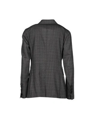 Shop Dsquared2 Blazer In Steel Grey