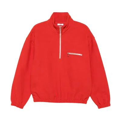 Pre-owned Rier Polar Fleece Orange Fleece 'orange' | Men's Size Xs