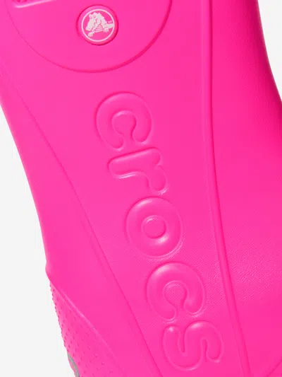 Crocs Toddler Handle It Rain Boot In Pink