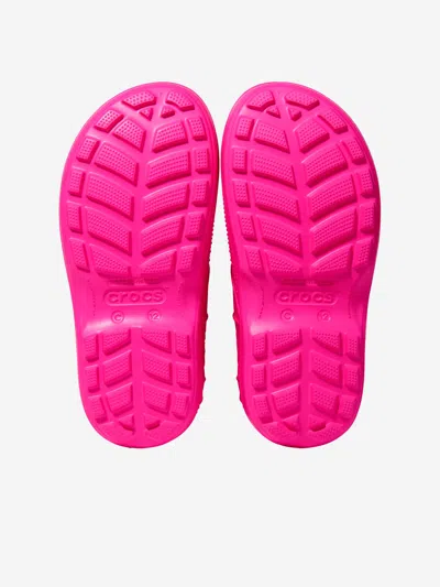 Crocs Toddler Handle It Rain Boot In Pink