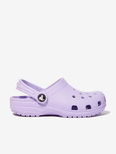 Crocs Kids' Classic Clogs In Purple