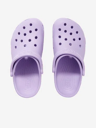 Crocs Kids' Classic Clogs In Purple