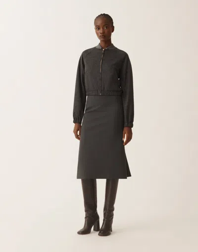 Fabiana Filippi - Woman Coats Grey It 38 In Gray