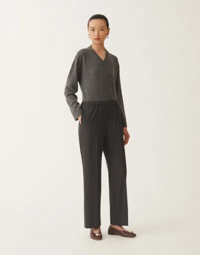 Fabiana Filippi - Woman Pants Grey It 42 In Gray