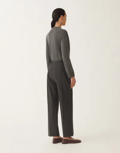 Fabiana Filippi - Woman Pants Grey It 42 In Gray
