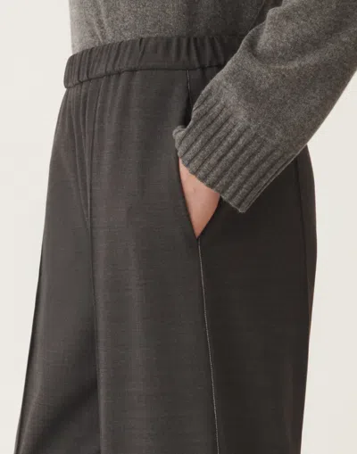 Fabiana Filippi - Woman Pants Grey It 42 In Gray