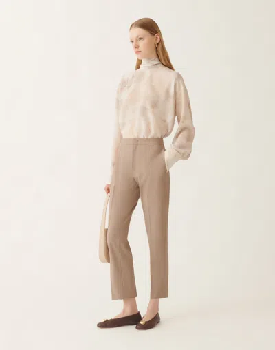 Fabiana Filippi - Woman Pants Beige It 46 In Sand