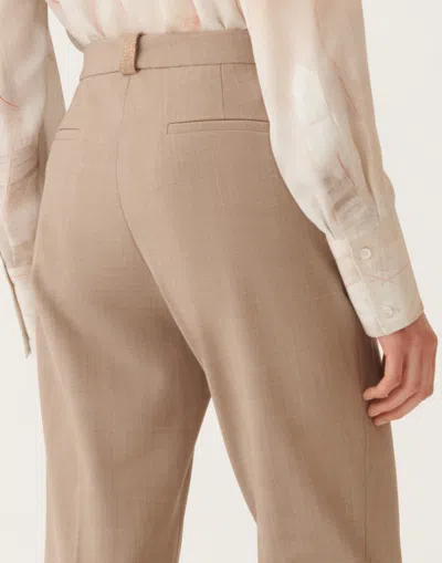 Fabiana Filippi - Woman Pants Beige It 46 In Sand