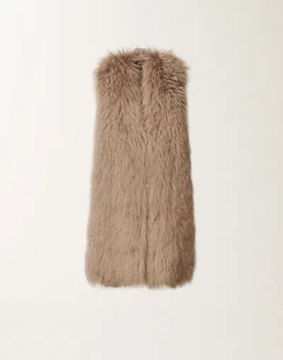 Fabiana Filippi - Woman Leather & Fur Brown It M In Brown