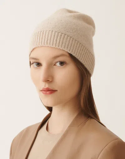 Fabiana Filippi - Woman Gloves & Hats Beige It U In Sand