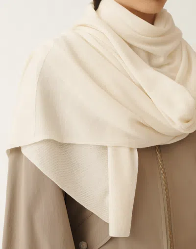 Fabiana Filippi - Woman Scarves & Stoles White It U In White