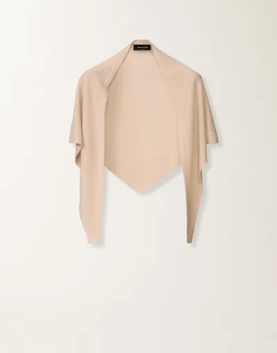Fabiana Filippi - Woman Scarves & Stoles Beige It U In Sand