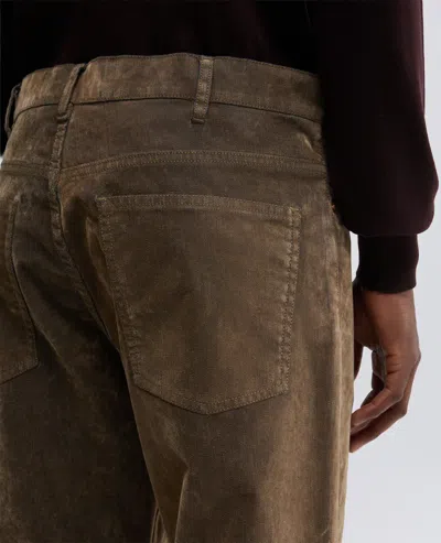 Aspesi Pantalone Press In Denim - Tortora In Gray