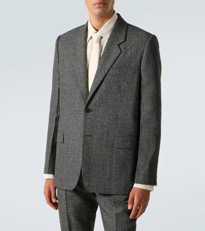 羊毛西装式外套