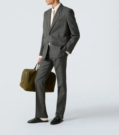 羊毛西装式外套