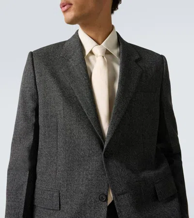 羊毛西装式外套