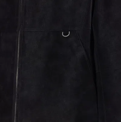 Represent Faux Shearling Jacket In Black