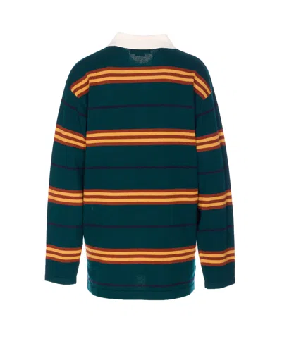 Guest In Residence 'rugby' Cashmere Sweater In Multi