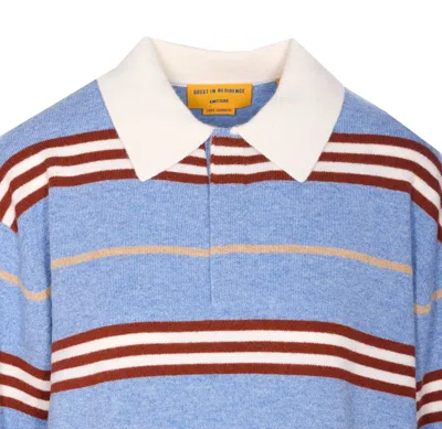 Guest In Residence Striped Rugby In Blue