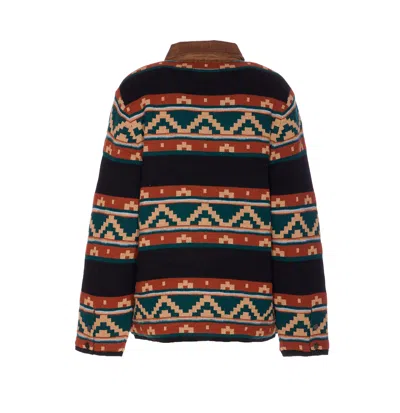 Guest In Residence Western Industry Quilted Wool And Cashmere-blend Jacket In Multi