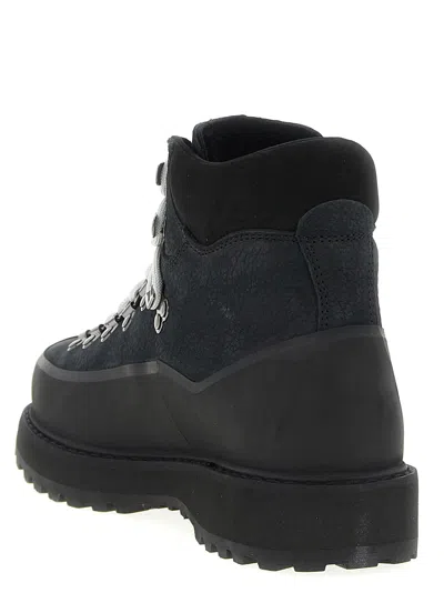 Diemme Roccia Vet Gomma Leather Boots In Black