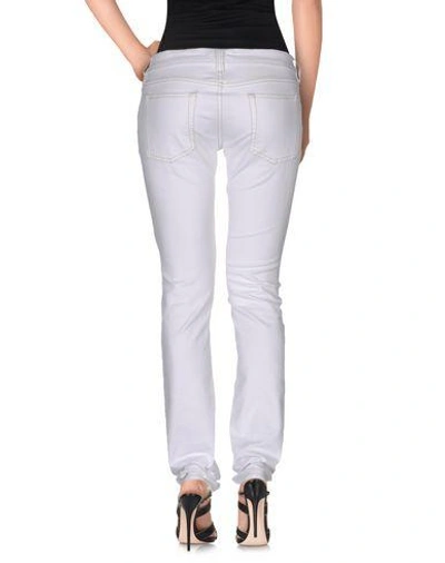 Shop Isabel Marant Denim Pants In White
