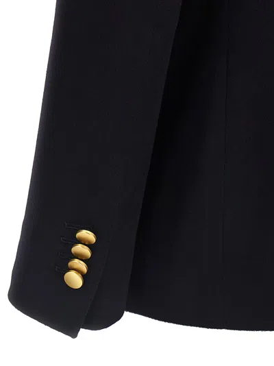 Tagliatore Double-breasted Tailored Blazer In Blue