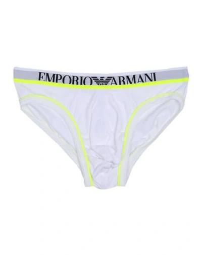 Emporio Armani Briefs In White
