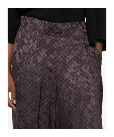 Dries Van Noten Wide-leg Casual Pants In Brown