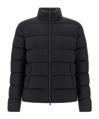 Herno Jacket In 2-layer Windstopper In Blue