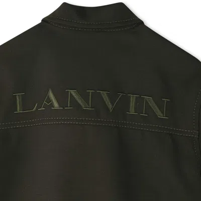 Lanvin Long Sleeve Jacket In Black