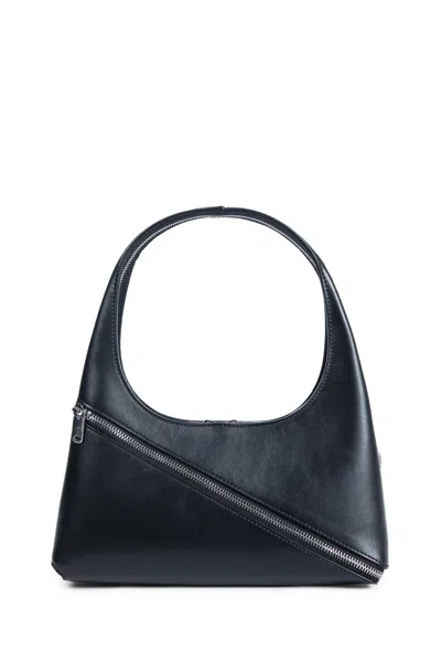 Coperni Zip Baguette Bag In Black