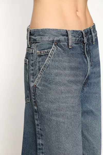 Agolde Benton Jeans In Blue
