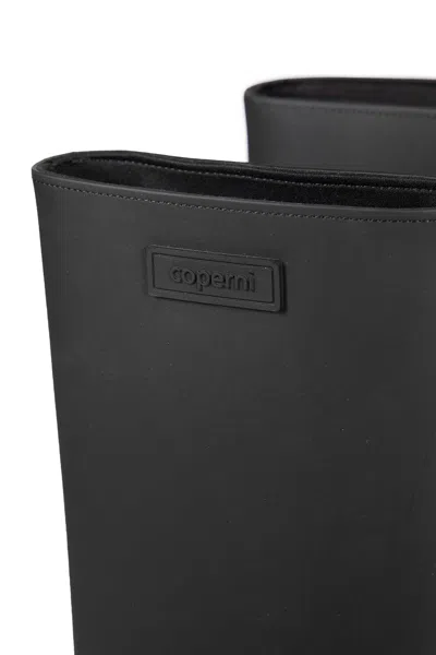 Coperni Bridge Boots In Rubber In Black