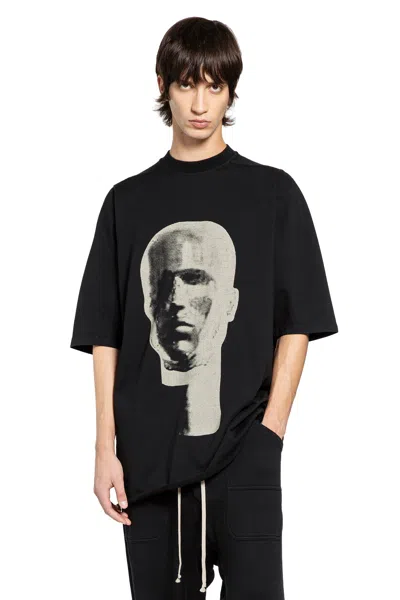 Rick Owens Drkshdw Jumbo Ss T T-shirt In Cotton In Black