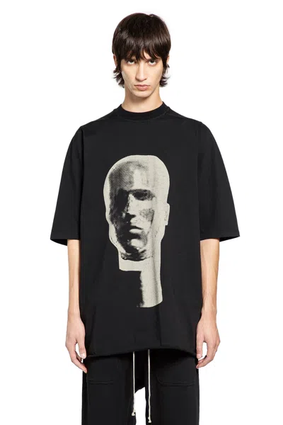 Rick Owens Drkshdw Jumbo Ss T T-shirt In Cotton In Black