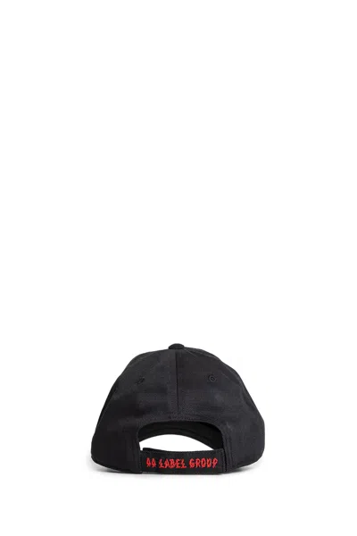 44 Label Group Front Row Cotton Gabardine Cap In Black