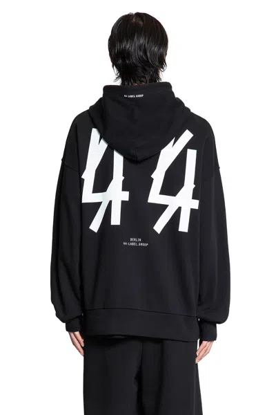 44 Label Group Cotton Sweatshirt With Logo In Black